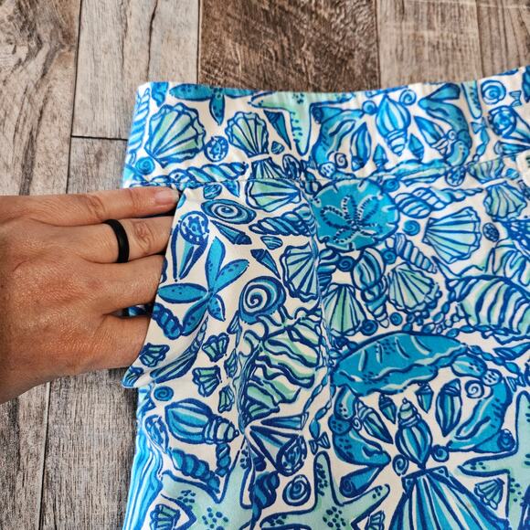 Lilly Pulitzer Jarvey Skort Tennis Pickleball Skirt Blue Starfish Size XS Size 0 - Picture 6 of 13